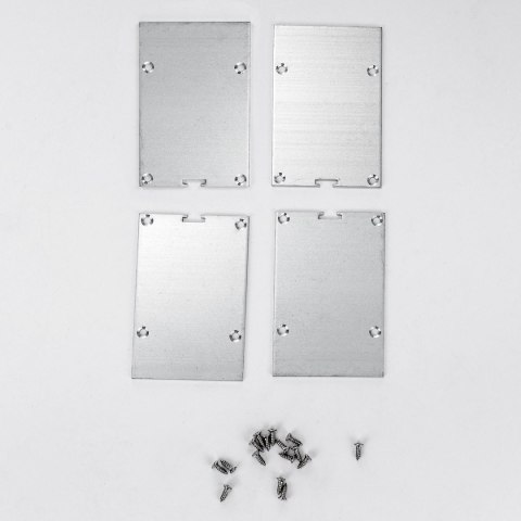 Profil Aluminiowy V-TAC 2mb Anodowany, Klosz Mleczny 50x75mm VT-8127