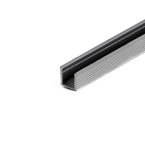 Profil Aluminiowy V-TAC 2mb Anodowany, Klosz Mleczny, VT-8136
