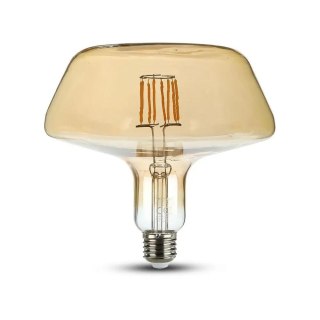 Żarówka LED V-TAC 8W Filament E27 T180 Bursztynowa 180x190mm VT-2308 2200K 620lm
