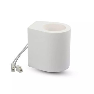 Kinkiet Ścienny Okrągły GIPS G9 Biały V-TAC VT-858RD