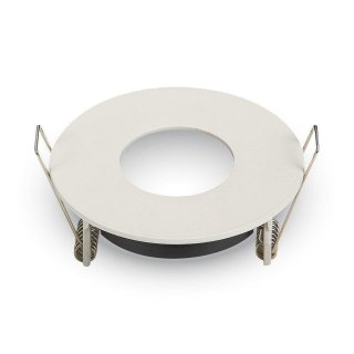 Oczko V-TAC Aluminiowe Odlew GU10 mat Okrągłe Białe 3611 VT-785