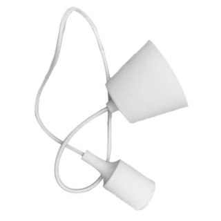 Oprawa Zwieszana Silikonowa V-TAC E27 Biała VT-7228-W 5 Lat Gwarancji