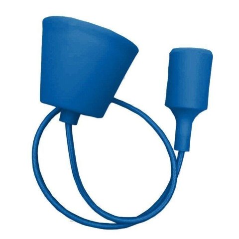 Oprawa Zwieszana Silikonowa V-TAC E27 Niebieska VT-7228-BE 5 Lat Gwarancji