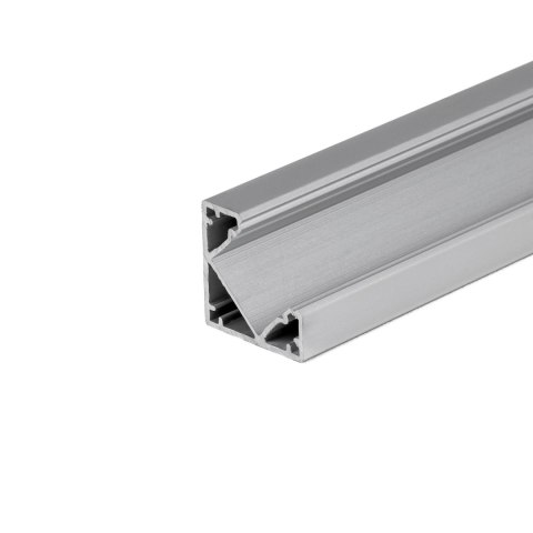 Profil Aluminiowy V-TAC 2mb Anodowany, Klosz Mleczny, Kątowy VT-8114