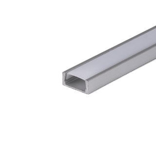 Profil Aluminiowy V-TAC 2mb Anodowany, Klosz Mleczny VT-9327 5 Lat Gwarancji