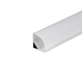 Profil Aluminiowy V-TAC 2mb Biały, Klosz Mleczny, Kątowy VT-8109-W 5 Lat Gwarancji