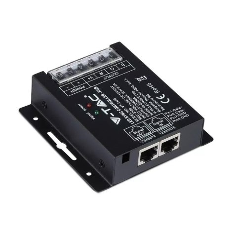 Sterownik Taśm LED RGB Radiowy 12V/24V 288W/576W RJ45 V-TAC VT-2420