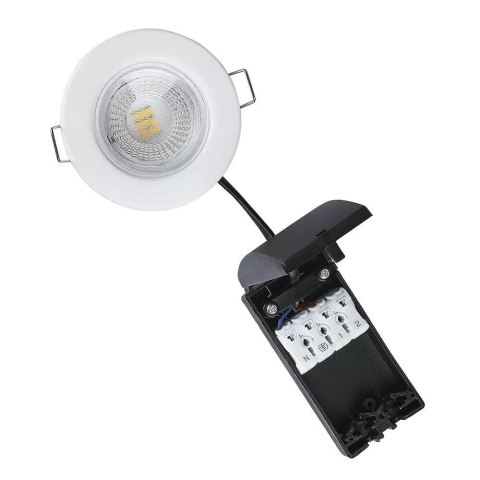 Oczko LED V-TAC SAMSUNG CHIP 5W Hermetyczne IP65 Ściemnialne Białe VT-885 3000K 500lm 5 Lat Gwarancji