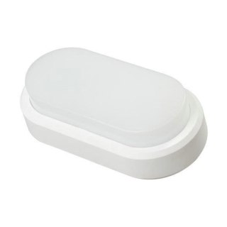 Oprawa Owalna V-TAC Plafon 8W (Kanałowa) BiałaIP54 VT-8038 6400K 560lm