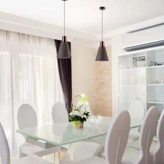 Oprawa Zwieszana Modern V-TAC Szary Mat fi220 VT-75206 5 Lat Gwarancji