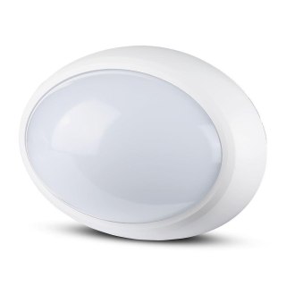 Plafon 12W LED V-TAC Owal Biały IP54 VT-8010 6400K 840lm