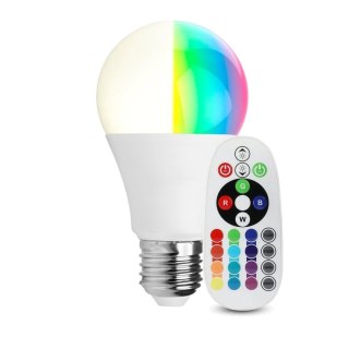 Żarówka LED V-TAC 6W E27 A60 Pilot (Blister) VT-2022 6400K+RGB 470lm