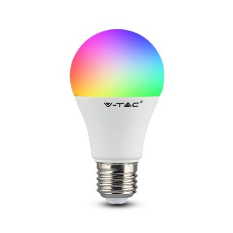 Żarówka LED V-TAC 9W E27 A60 Pilot VT-2229 6400K+RGB 806lm