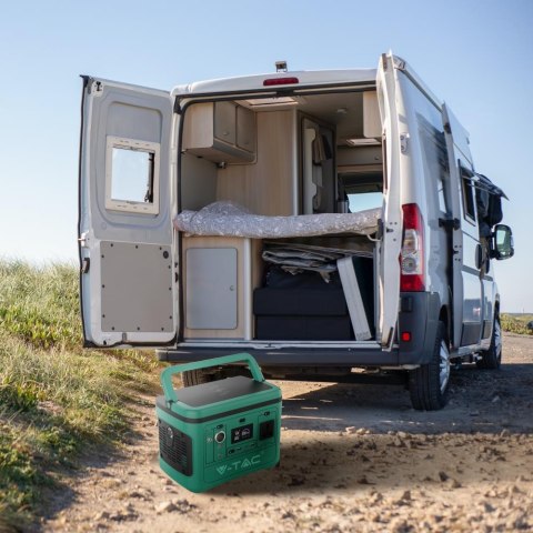 Magazyn Bank Energii V-TAC Generator M6 Powerbank 568Wh 500W (1000W Max) LiFePO4 VT-606