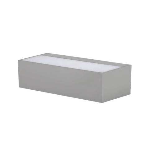 Oprawa Ścienna V-TAC 9W LED Góra Dół Szara IP65 VT-8056 6400K 850lm