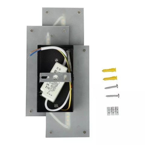 Kinkiet Ścienny V-TAC 11W LED Czarny VT-712 3000K 1368lm