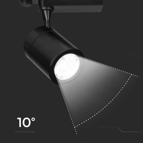 Oprawa Szynosystem 3F V-TAC 35W 10st Czarna VT-4536 4000K 3000lm