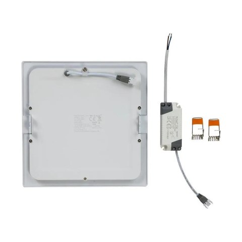 Plafon Panel LED V-TAC Premium Downlight 18W Kwadrat 225x225 VT-1807 6400K 1400lm