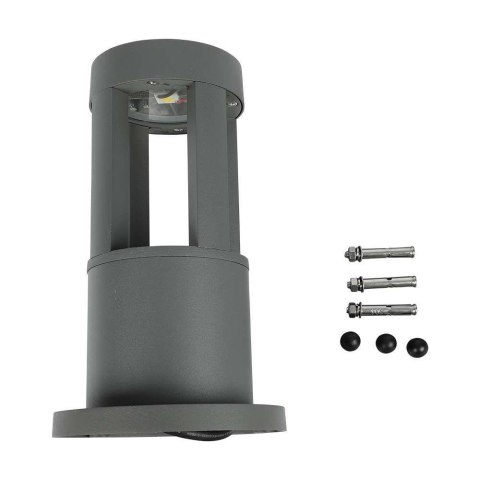 Słupek Ogrodowy V-TAC 10W LED IP65 Szary 25cm VT-830-G 3000K 1000lm