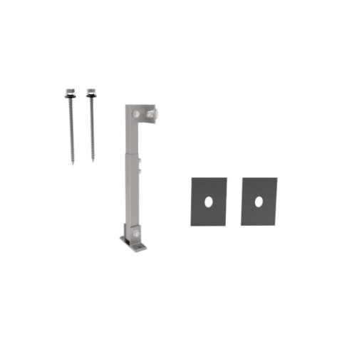 Uchwyty do montażu paneli PV z regulacją komplet przód/tył (H420-700mm/15st-30st) V-TAC