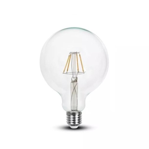 Żarówka LED V-TAC 6W Filament E27 Kula Glob G95 VT-1993 3000K 600lm