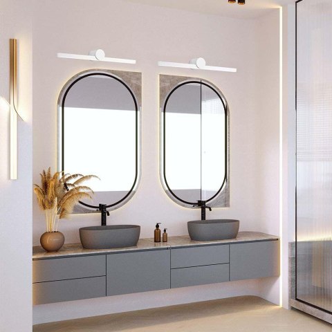 Oprawa Kinkiet Ścienny V-TAC 10W LED Biały IP65 Lustro Obraz Łazienka VT-7022-W 4000K 1530lm