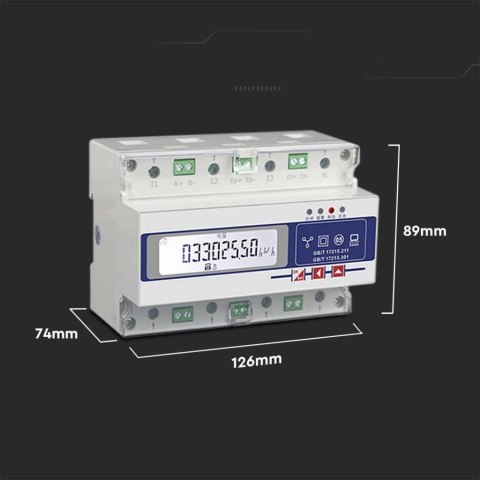 Trójfazowy Licznik Energii V-TAC