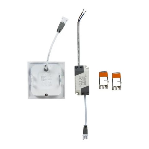 Panel LED V-TAC Premium Downlight 3W Kwadrat 84x84 VT-307 3000K 130lm