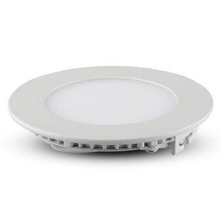 Panel LED V-TAC Premium Downlight 6W Okrągły fi120 VT-607 6400K 490lm
