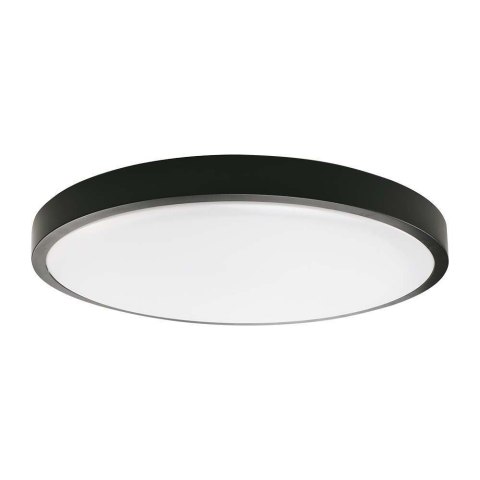 Plafon V-TAC 24W LED Okrągły IP44 30cm Czarny VT-8624B-RD 6500K 2400lm