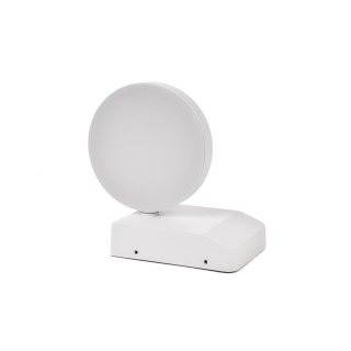 Projektor Oprawa Elewacyjna V-TAC 17W LED Okrągła Biała IP65 VT-11020 3000K 2520lm