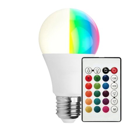Żarówka LED V-TAC 8,5W E27 A60 Pilot VT-2229-N-1 RGB+3000K 806lm