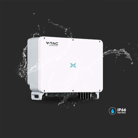 Falownik Inwerter V-TAC 50KW Trójfazowy IP66 VT-6607150 10 Lat Gwarancji