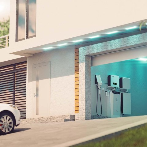 Falownik Inwerter V-TAC 6KW HYBRYDOWY Jednofazowy IP65 VT-6607106 5 Lat Gwarancji