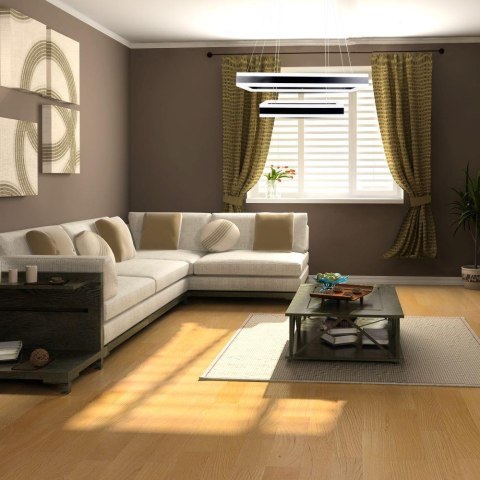 Oprawa Zwieszana LED V-TAC 100W Soft Light Chandelier Ściemnianie Czarny VT-101-2D-B-N 3000K 6300lm 3 Lata Gwarancji