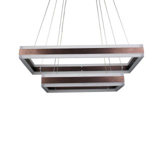 Oprawa Zwieszana LED V-TAC 100W Soft Light Chandelier Ściemnianie Kawowy VT-101-2D-C-N 3000K 6300lm 3 Lata Gwarancji