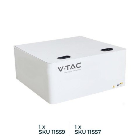 Stojak Regał RACK do Magazynów Energii V-TAC 9,6kWh VT48200B Max. 3 moduły 10 Lat Gwarancji