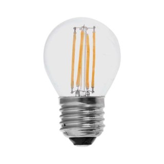 Żarówka LED V-TAC 4W Filament E27 G45 P45 Kulka VT-1980 2700K 400lm