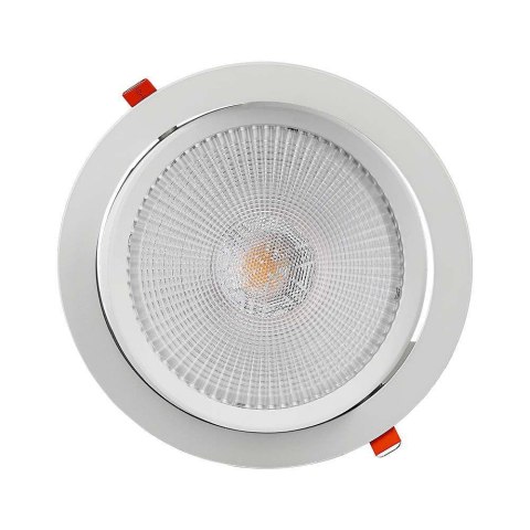 Oprawa V-TAC LED Downlight SAMSUNG CHIP 10W Ruchoma VT-2-10 3000K 1040lm 5 Lat Gwarancji