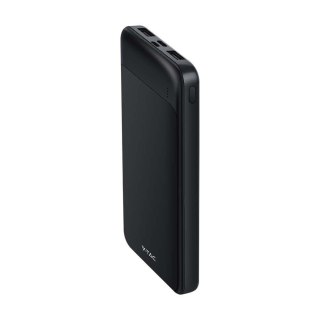 Power Bank V-TAC 10000mAh Czarny 2xUSB Type C SZYBKI 22,5W V-TAC VT-10005-B
