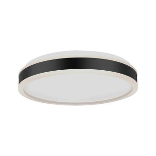 Plafon V-TAC 42W LED TRIAC 3w1 Czarny Okrągły fi.50cm VT-7758-B 4000K 4400lm