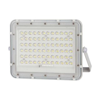 Projektor LED Solarny V-TAC 15W Pilot, AUTO, Timer, IP65 Biały VT-120W-W 6400K 1200lm