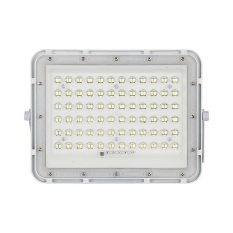 Projektor LED Solarny V-TAC 15W Pilot, AUTO, Timer, IP65 Biały VT-120W-W 6400K 1200lm