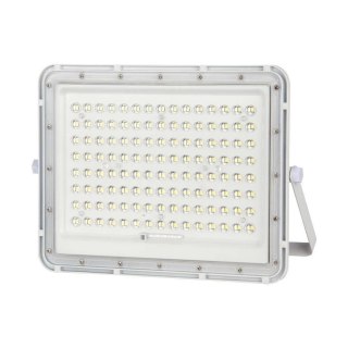 Projektor LED Solarny V-TAC 20W Pilot, AUTO, Timer, IP65 Biały VT-180W-W 6400K 1800lm