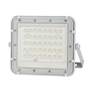 Projektor LED Solarny V-TAC 6W Pilot, AUTO, Timer, IP65 Biały VT-40W-W 6400K 400lm