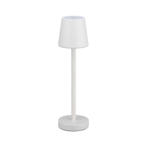 Lampka Biurkowa Nocna V-TAC 3W LED Ładowanie Ściemnianie Biała VT-7703 3000K 70lm