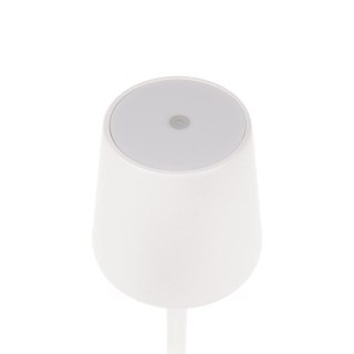 Lampka Biurkowa Nocna V-TAC 3W LED Ładowanie Ściemnianie Biała VT-7703 3000K 70lm