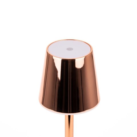 Lampka Biurkowa Nocna V-TAC 3W LED Ładowanie Ściemnianie Złota VT-7703 4000K 70lm