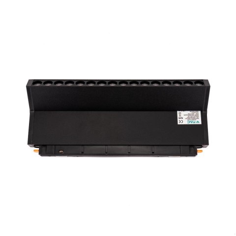 Oprawa Szynosystem SMART 48V V-TAC 18W LED CCT 30st SMART WiFi TRACKLIGHT Czarna VT-3618 2700K-6400K 1500lm 3 Lata Gwarancji