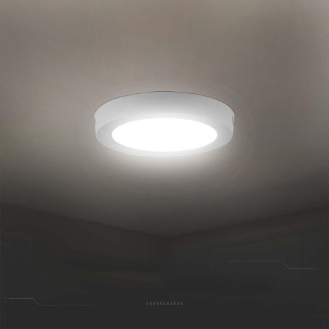 Panel LED V-TAC Natynkowy Premium Downlight 12W Okrągły fi170 VT-60012 6500K 1200lm